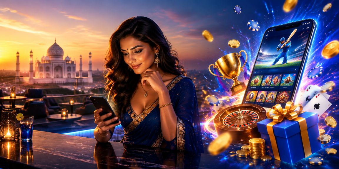 Professional live casino dealer on online gaming platform